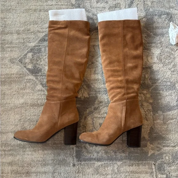 Sam Edelman Over the Knee Tan Boots - Picture 4 of 7
